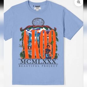 Akoo Blue Graphic T-Shirt